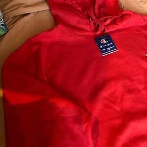 Men Champion Pullover Hoodie Sweatshirt XLG